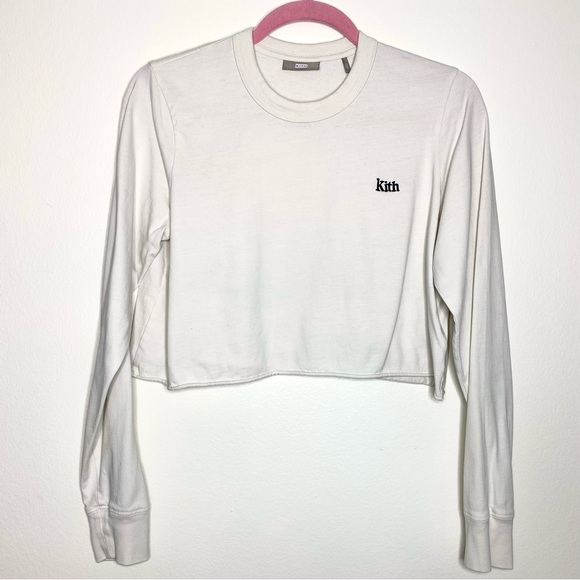 Kith Tops - KITH long sleeve off white shirt 🤍